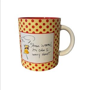 Mary Phillips Designs 2004 Stress is Normal Coffee Mug